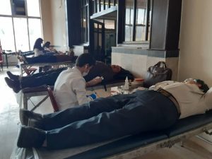 اهدای  خون در شهرستان آذرشهر