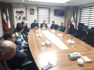 فرمانده سپاه و معاون سیاسی، امنیتی و اجتماعی فرمانداری شهرستان آذرشهر