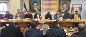 جلسه برسی آسیب های اجتماعی آذرشهر